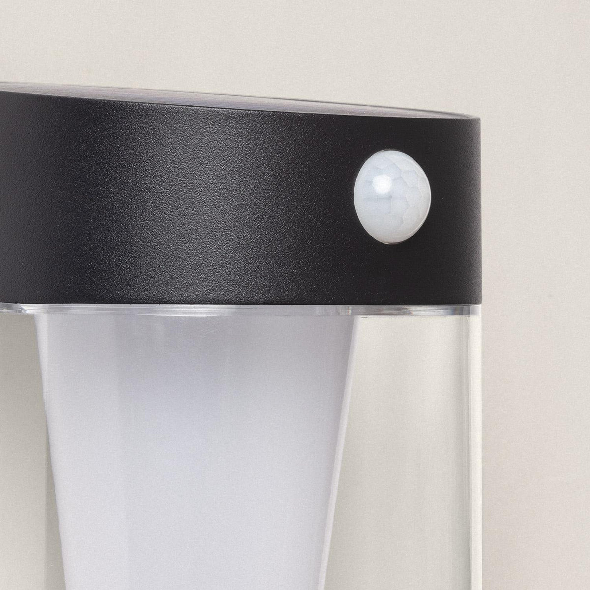 Efrano solar buitenwandlamp met bewegingssensor