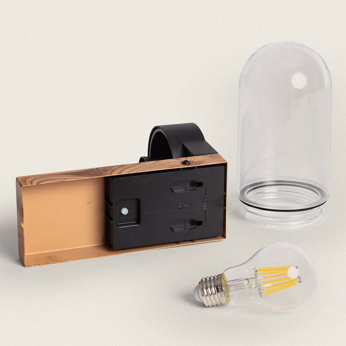 Enzano solar buitenwandlamp