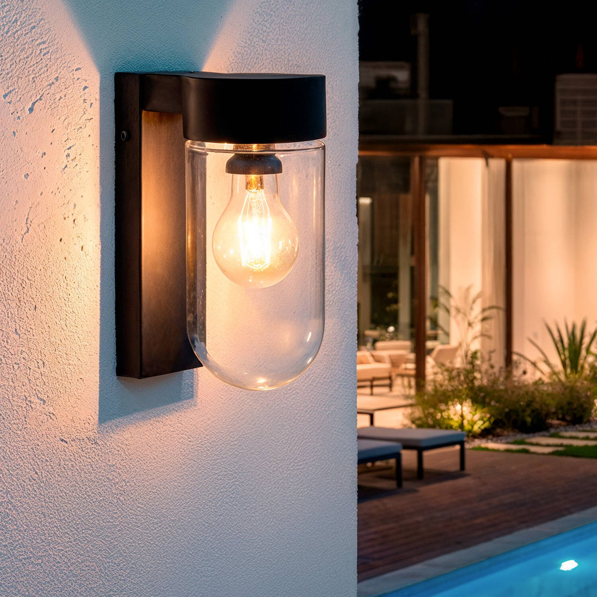 Enzano solar buitenwandlamp
