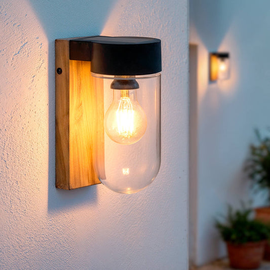 Enzano solar buitenwandlamp