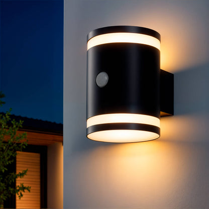 Dracaro solar buitenwandlamp met bewegingssensor