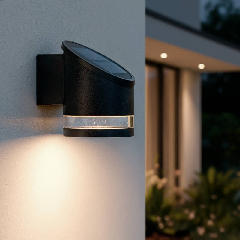 Eddavo solar wandlamp