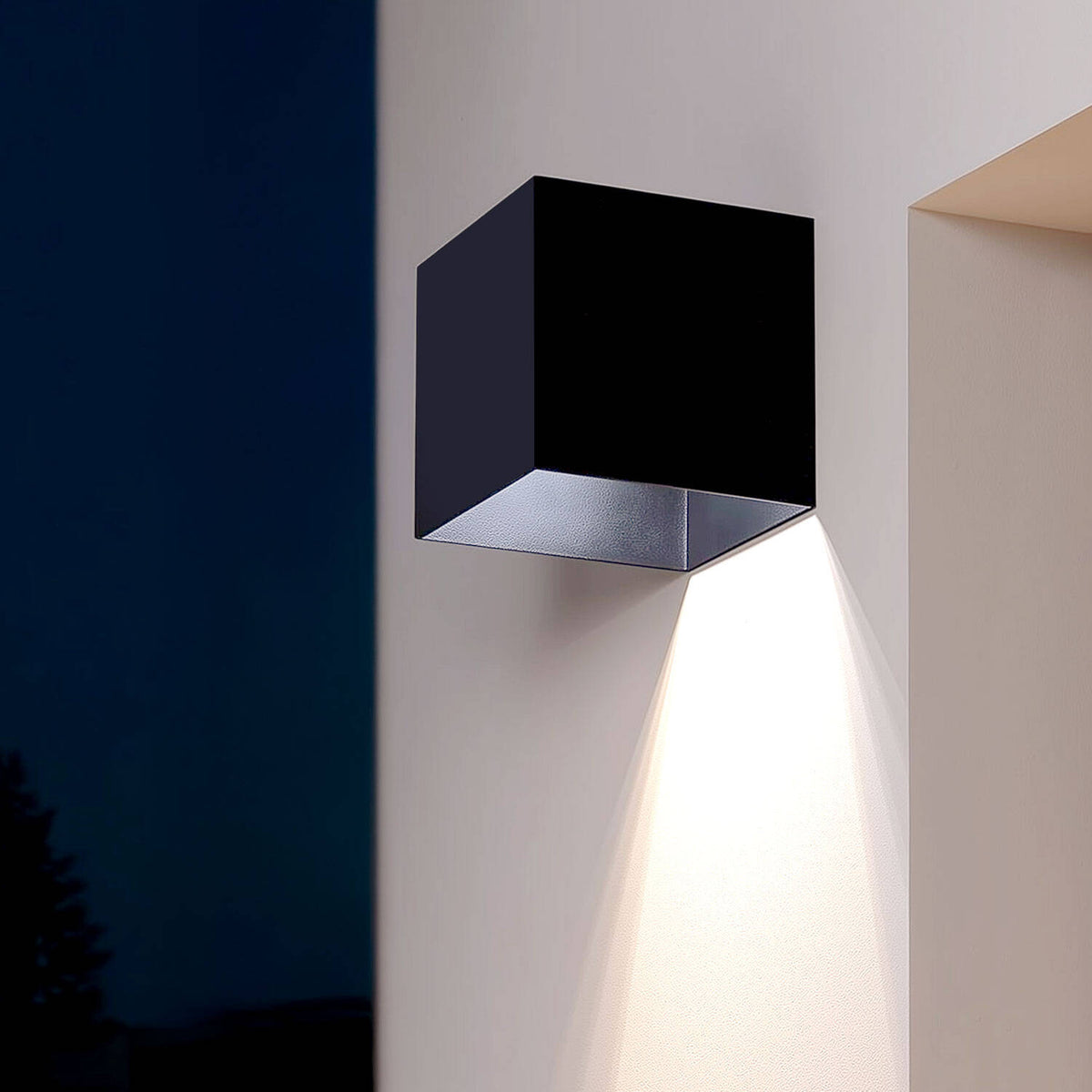Erosivo solar buitenwandlamp met bewegingssensor