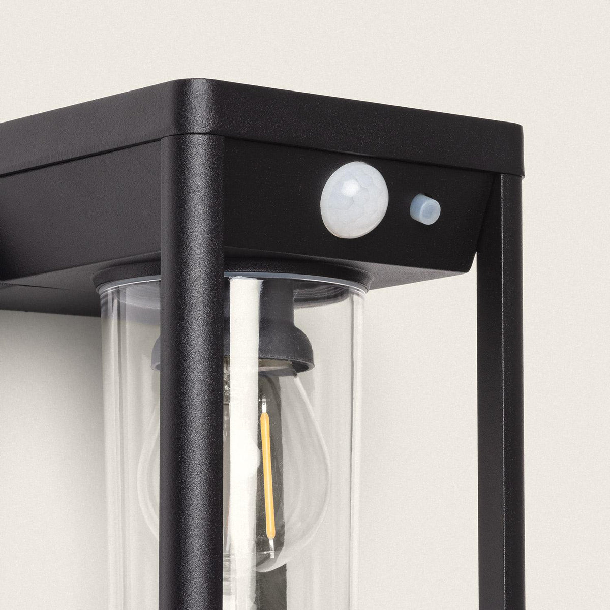 Devivo solar buitenwandlamp met bewegingssensor
