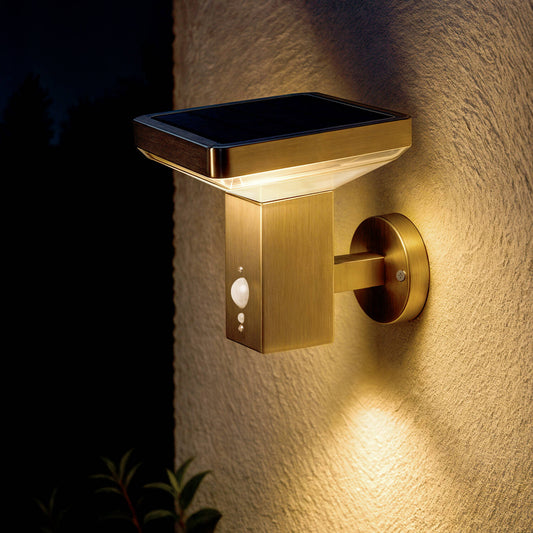 Bartano solar buitenwandlamp met bewegingssensor