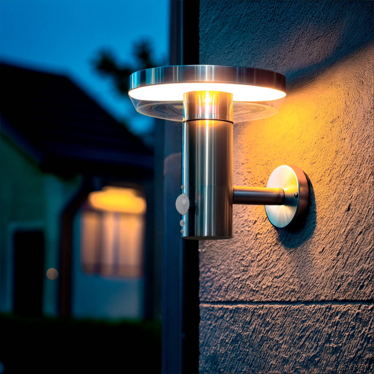 Bartivo solar buitenwandlamp met bewegingssensor