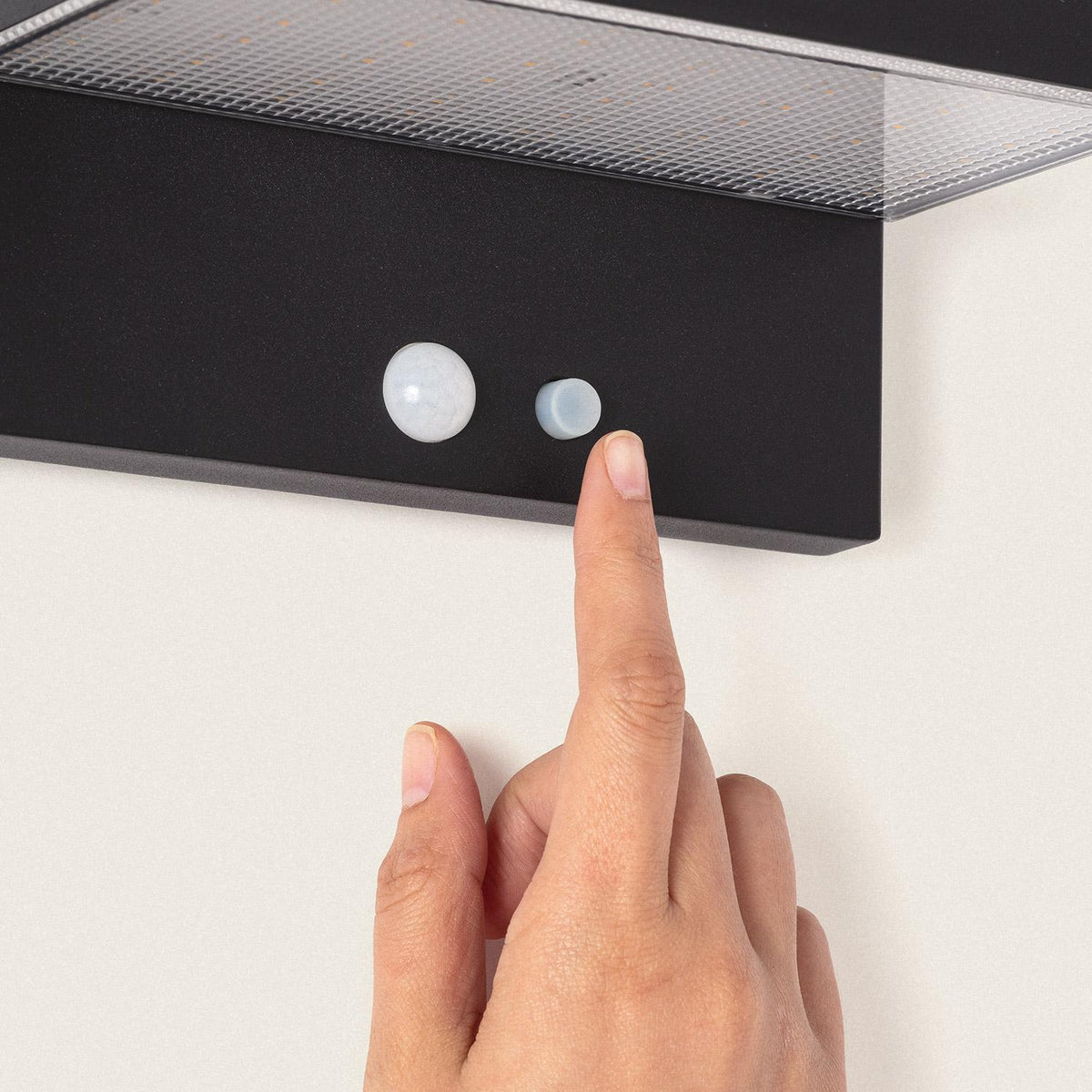 Branavo solar buitenwandlamp met bewegingssensor