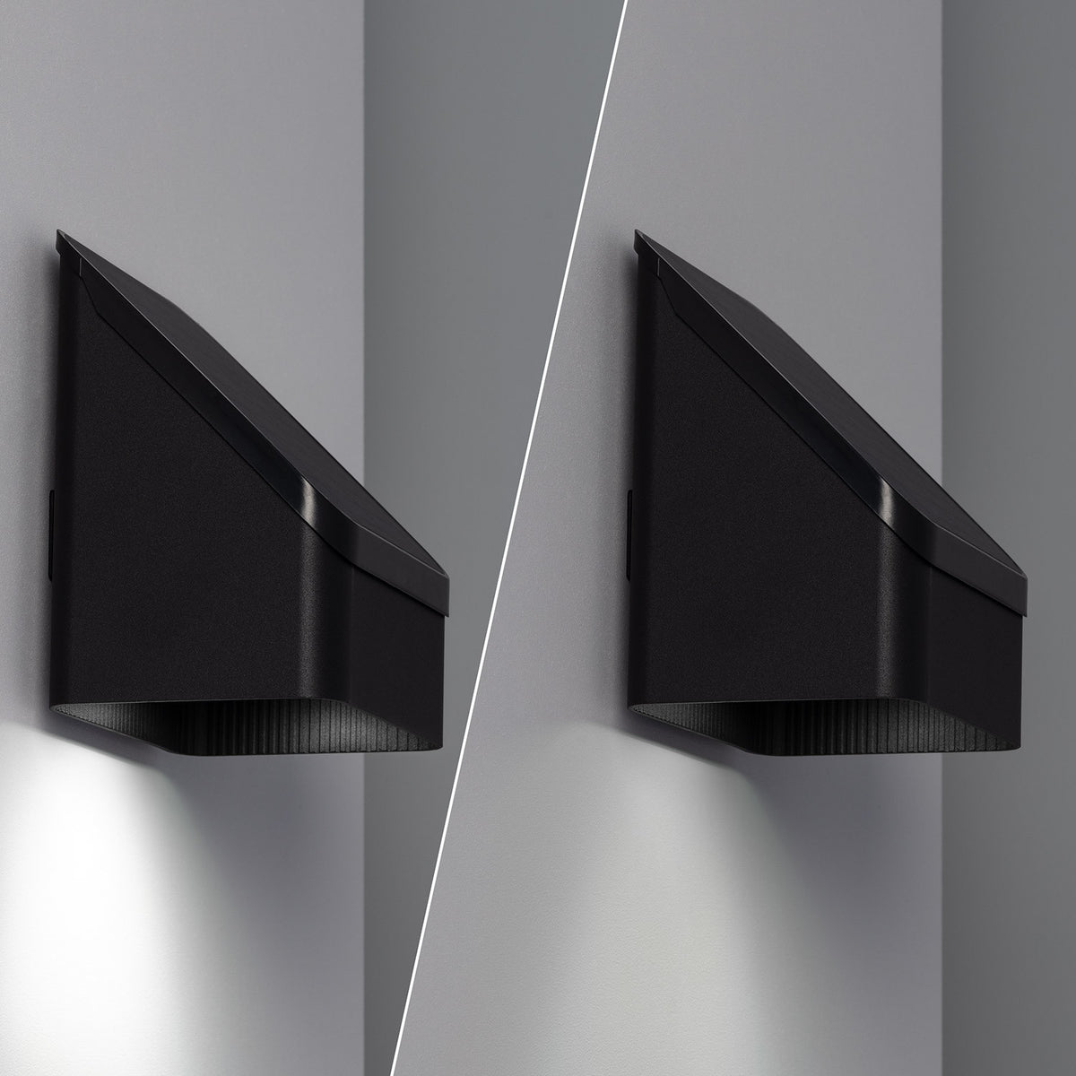 Namivo solar buitenwandlamp met bewegingssensor