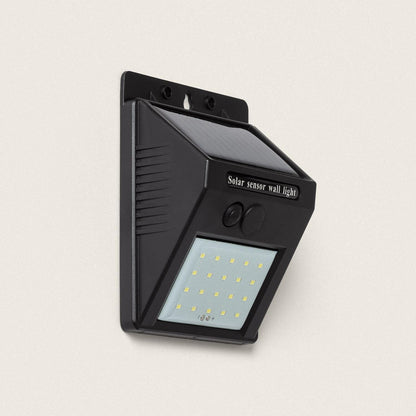 Quinaro solar buitenwandlamp met bewegingssensor