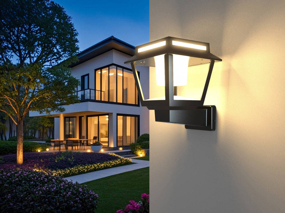 Wilano solar buitenwandlamp met bewegingssensor