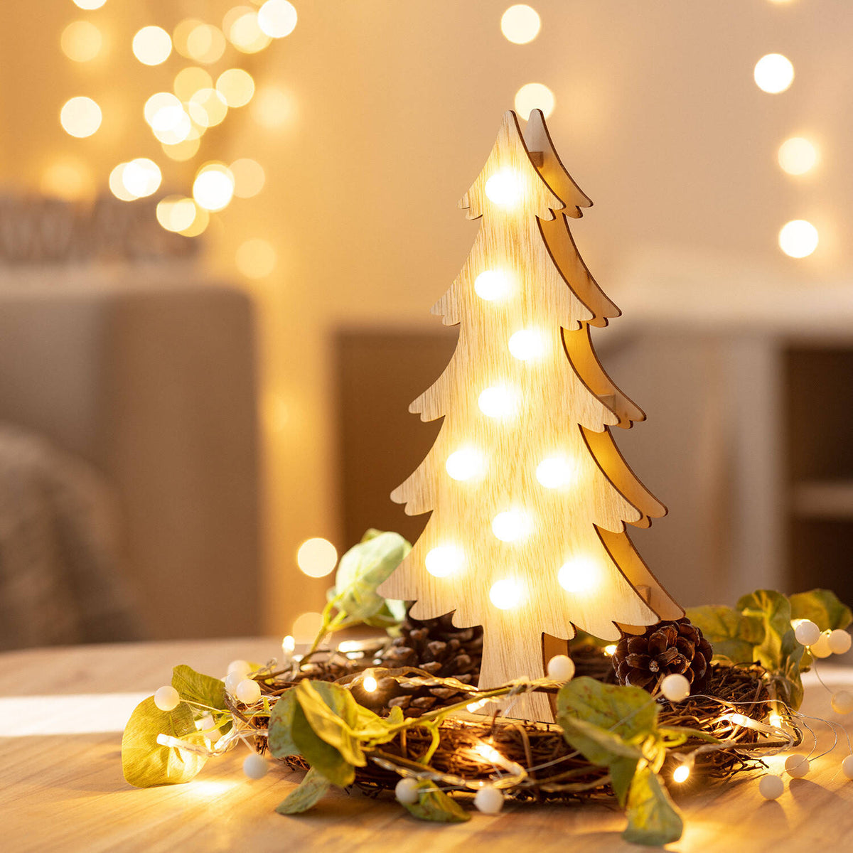 Linaro kerstdecoratie op batterijen