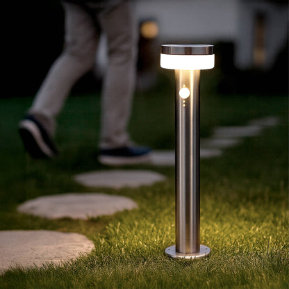 Asharo solar tuinpaal met bewegingssensor