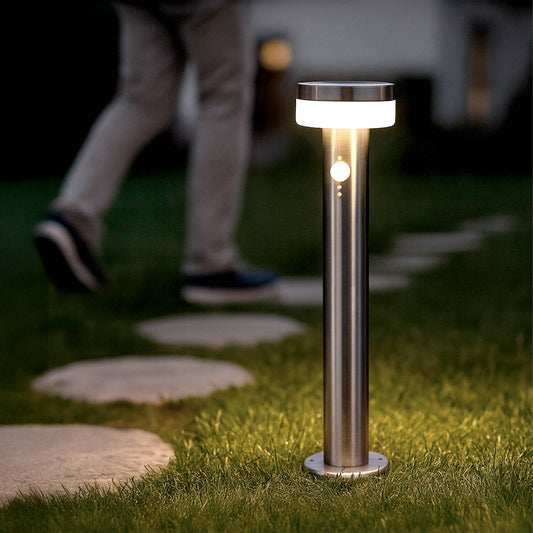 Asharo solar tuinpaal met bewegingssensor