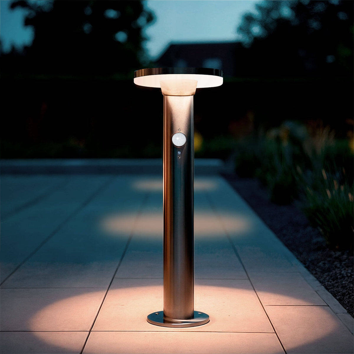 Helano solar tuinpaal met bewegingssensor