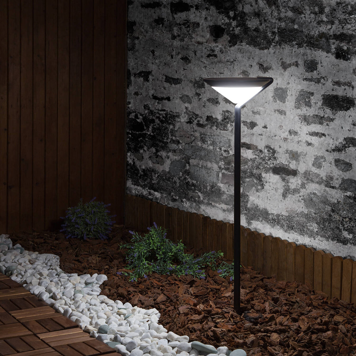 Yumavo solar tuinpaal met bewegingssensor