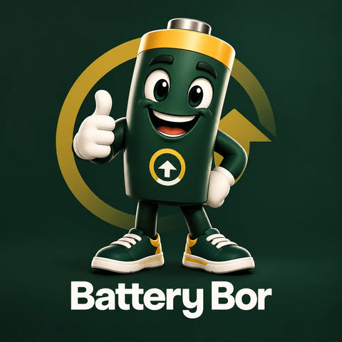 Battery Bor, la mascotte de Battery Lighting