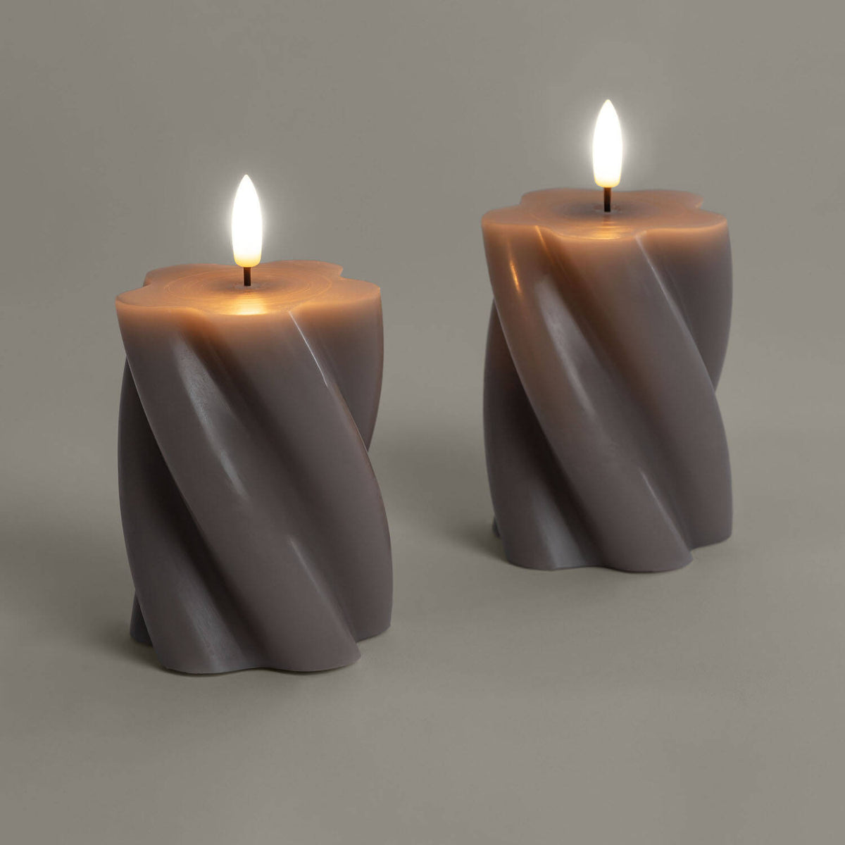 Velivo led kaars set van 2