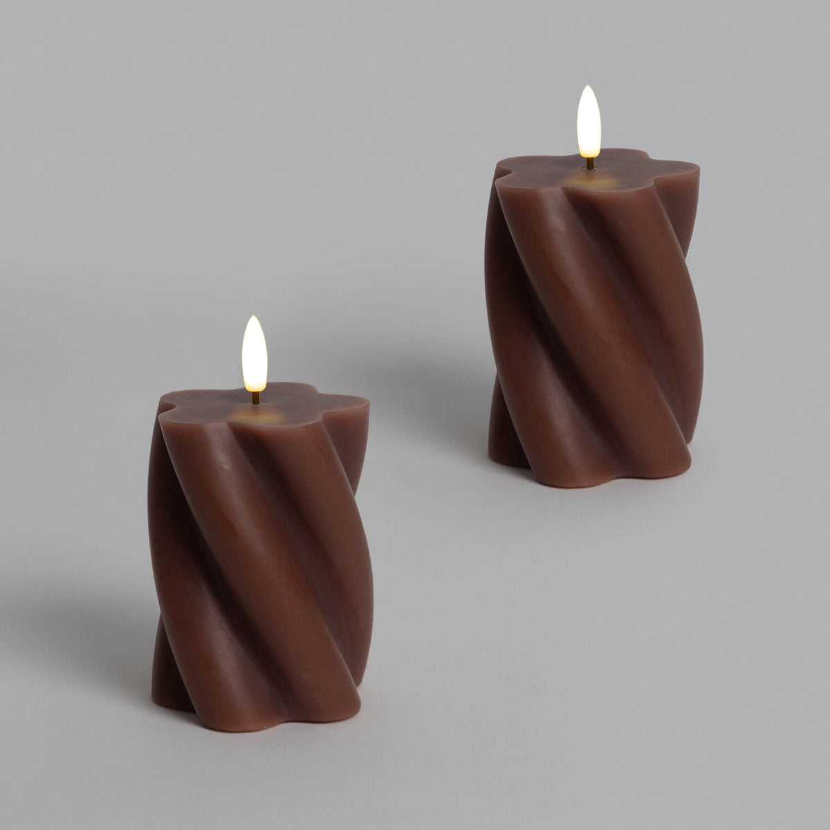 Velivo led kaars set van 2