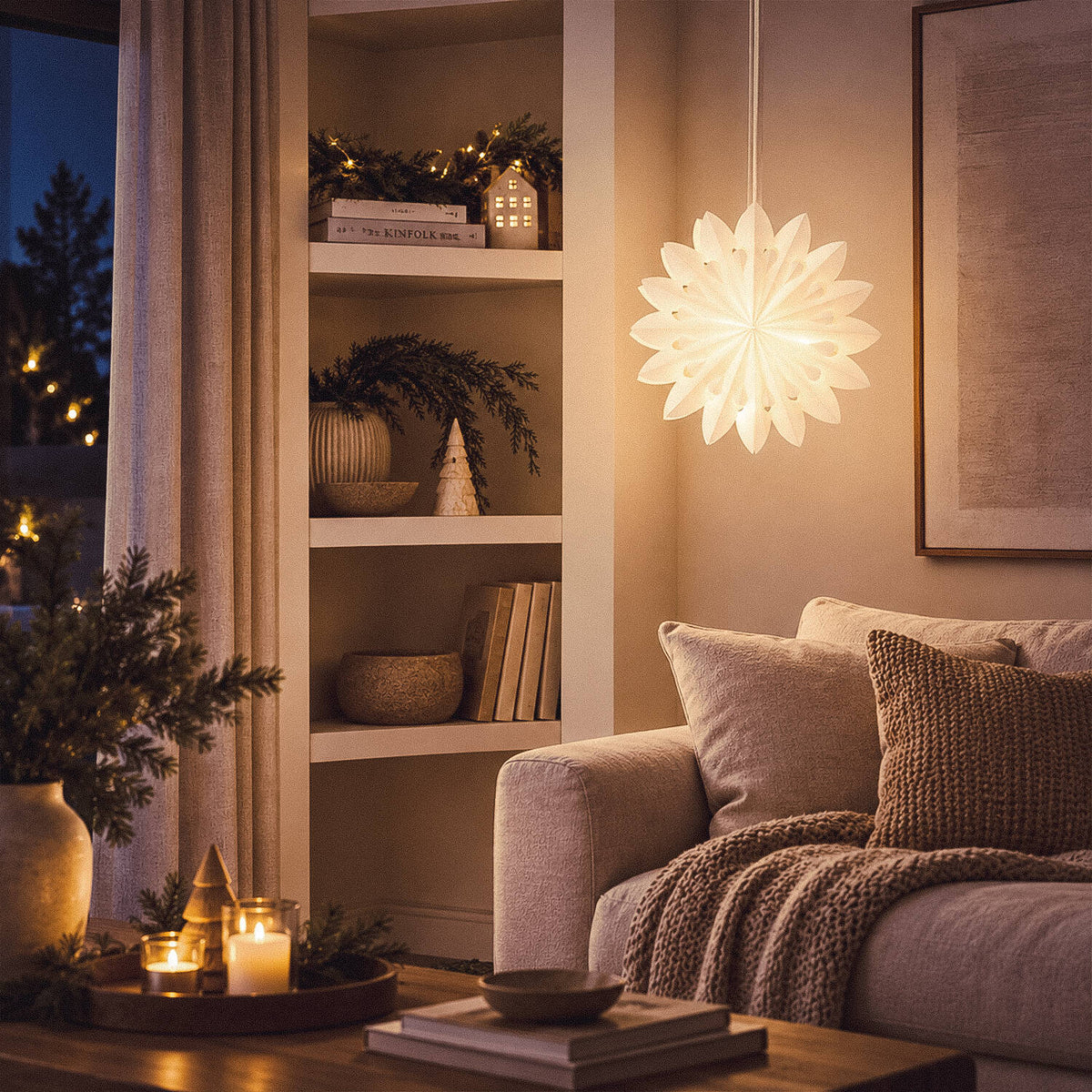 Capano kerstdecoratie op batterijen