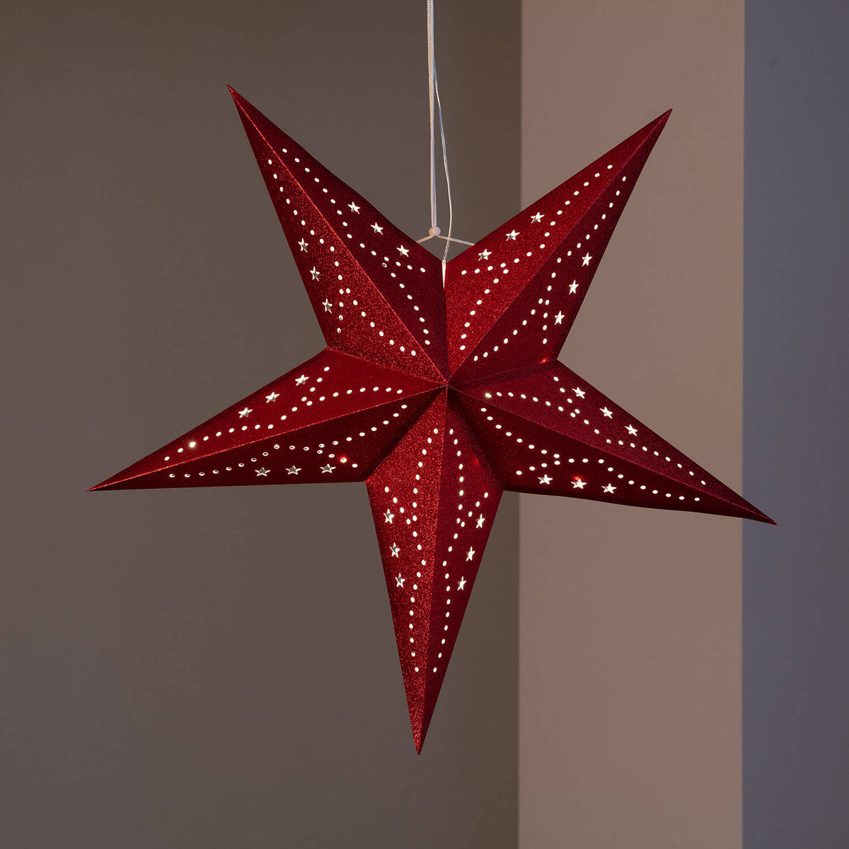Pararo kerstdecoratie op batterijen