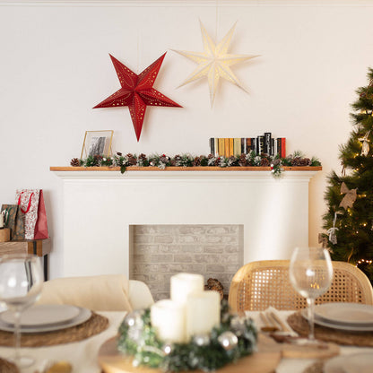 Pararo kerstdecoratie op batterijen