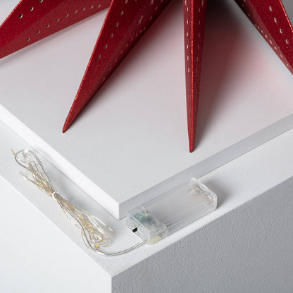 Pararo kerstdecoratie op batterijen