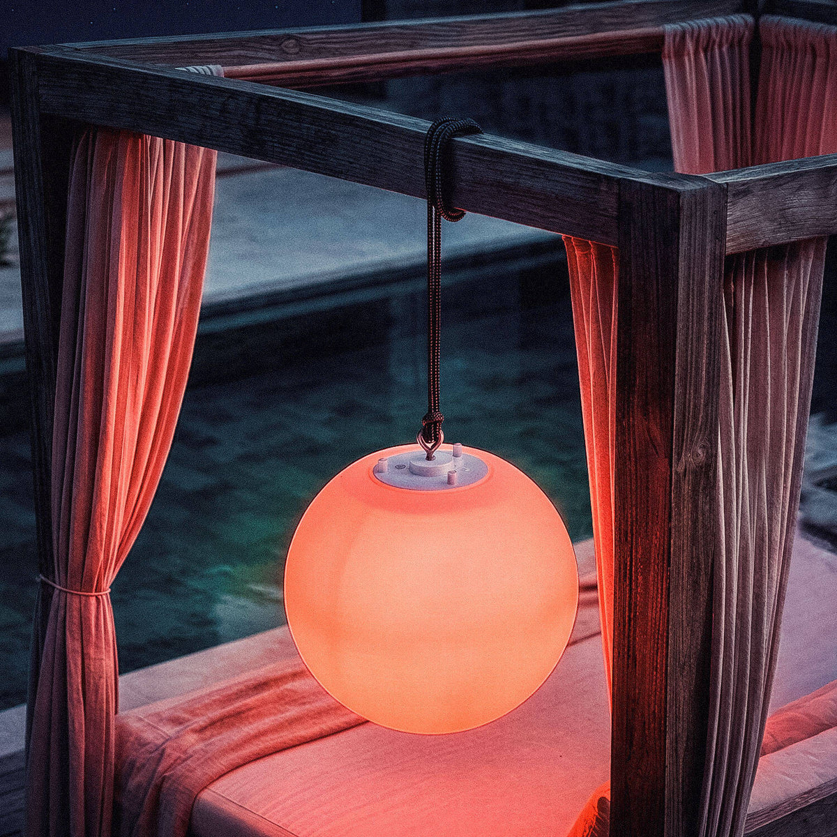 Orbivo oplaadbare hanglamp buiten