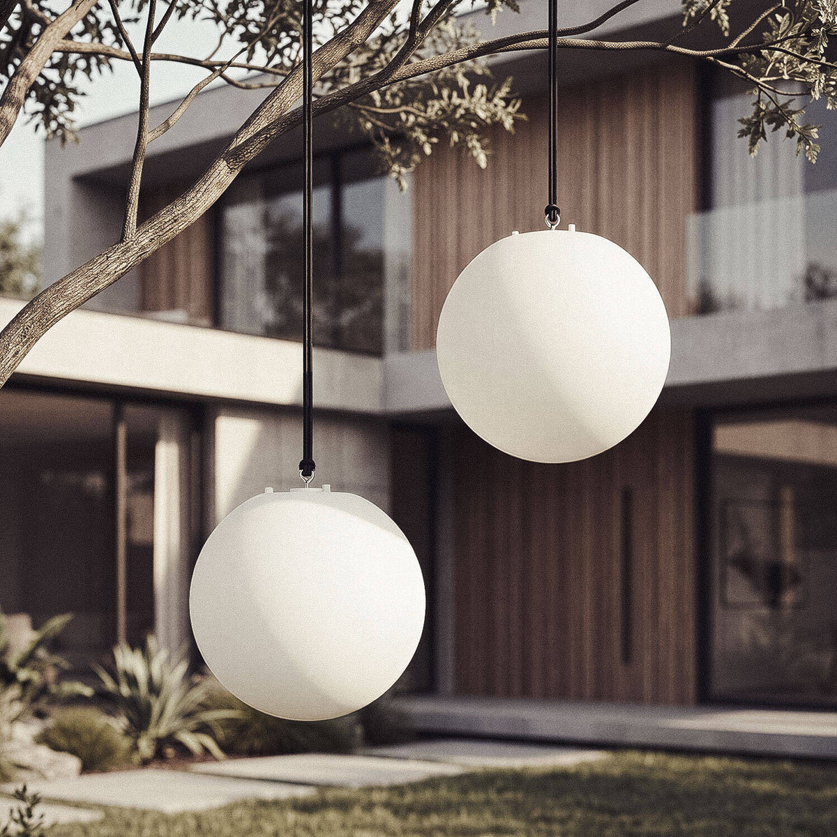 Orbivo oplaadbare hanglamp buiten