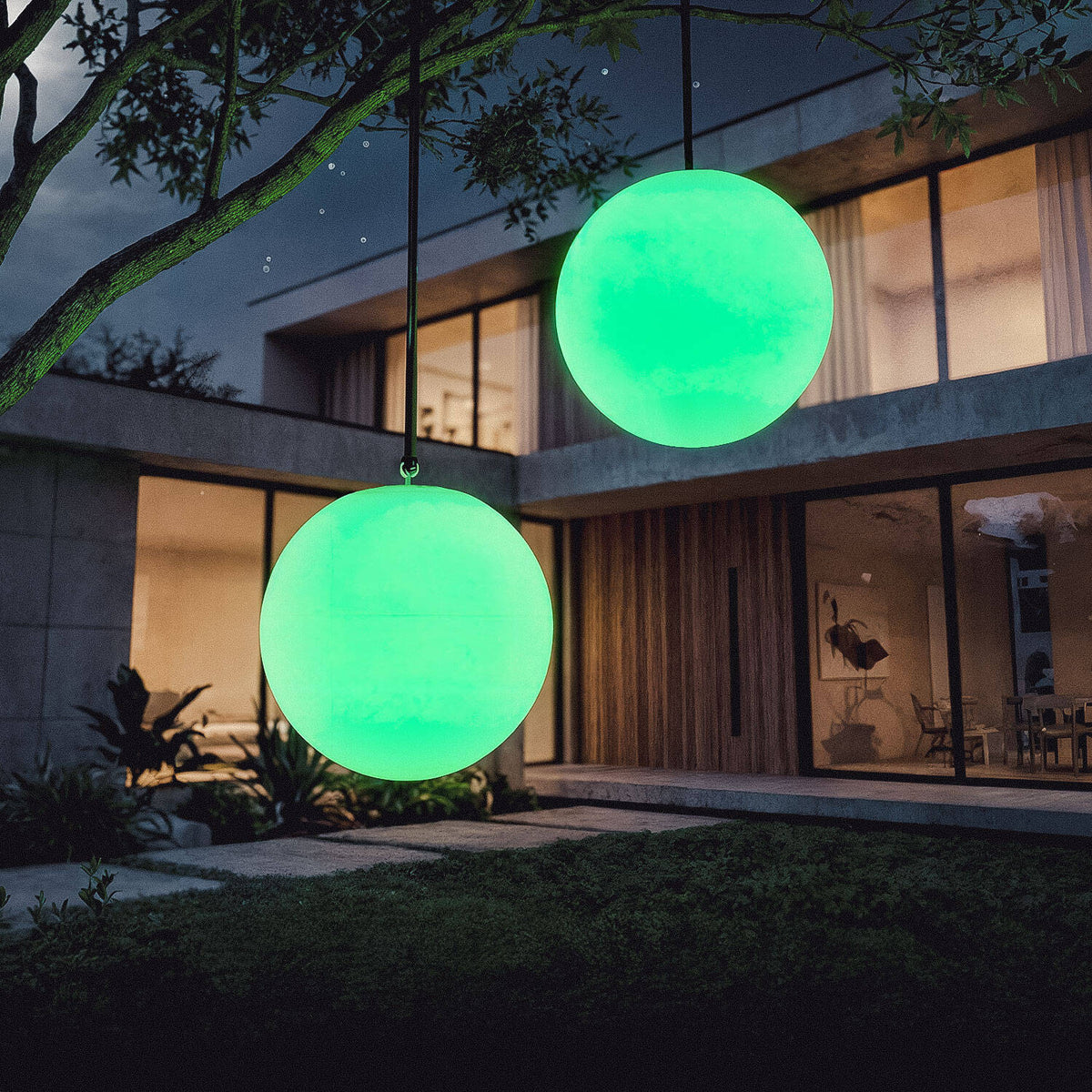 Orbivo oplaadbare hanglamp buiten