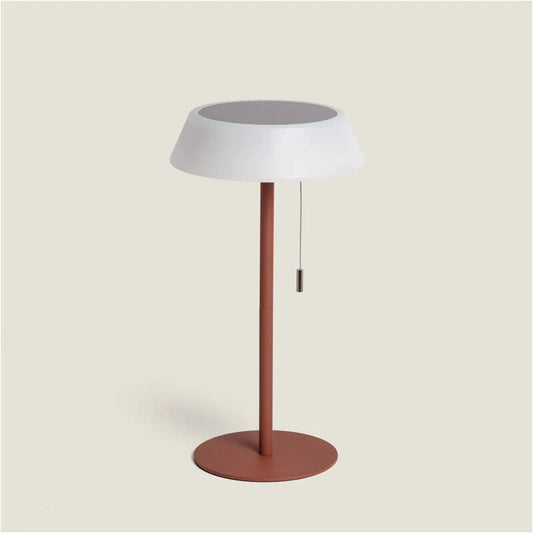 Aldavo solar tafellamp buiten