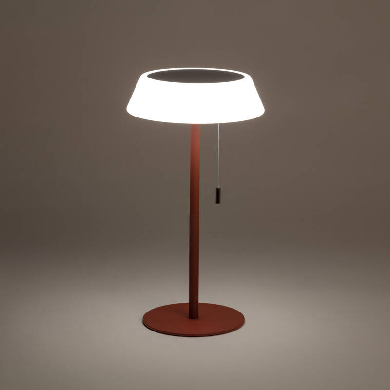 Aldavo solar tafellamp buiten