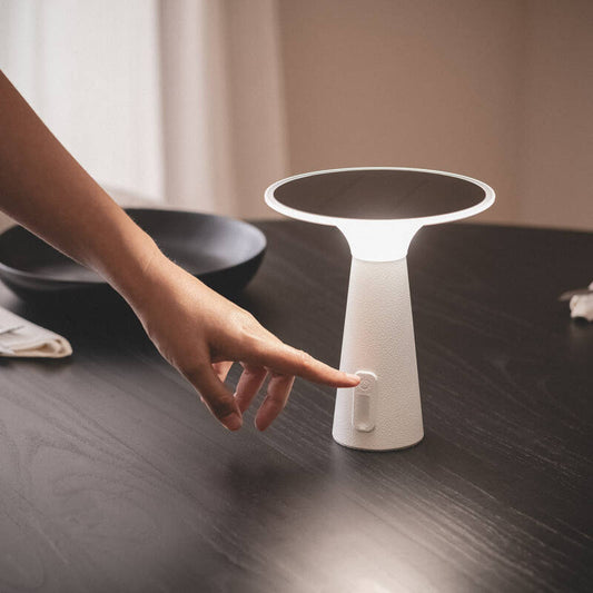Soucivo solar tafellamp buiten