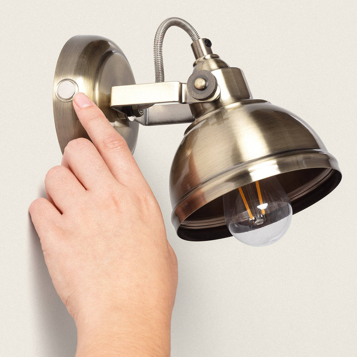 Novaro oplaadbare wandlamp