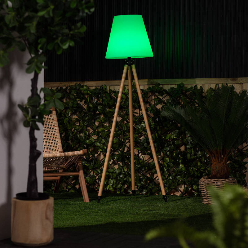 Kefraro solar vloerlamp buiten