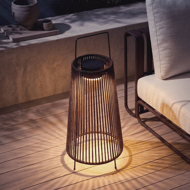 Talivo solar vloerlamp buiten