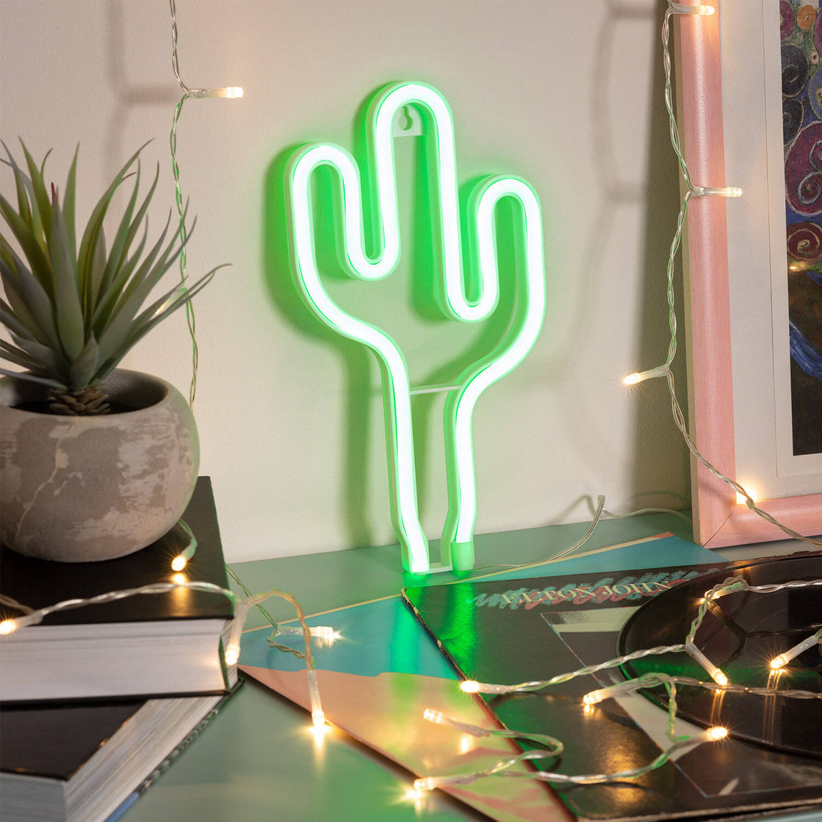 Bolano neon lamp op batterijen