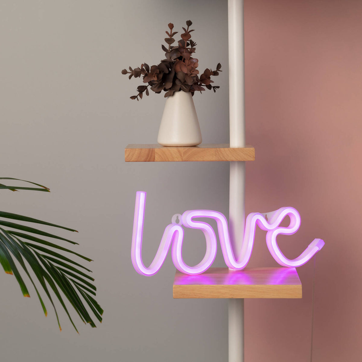 Abravo neon lamp op batterijen