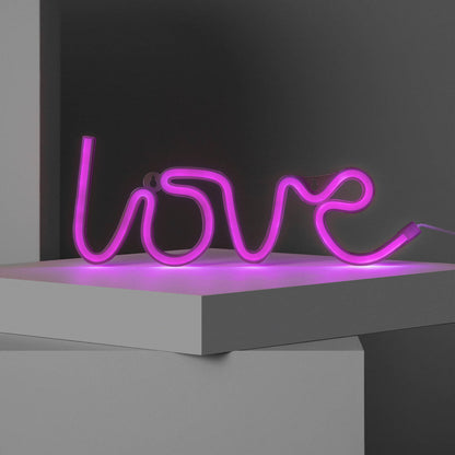 Abravo neon lamp op batterijen
