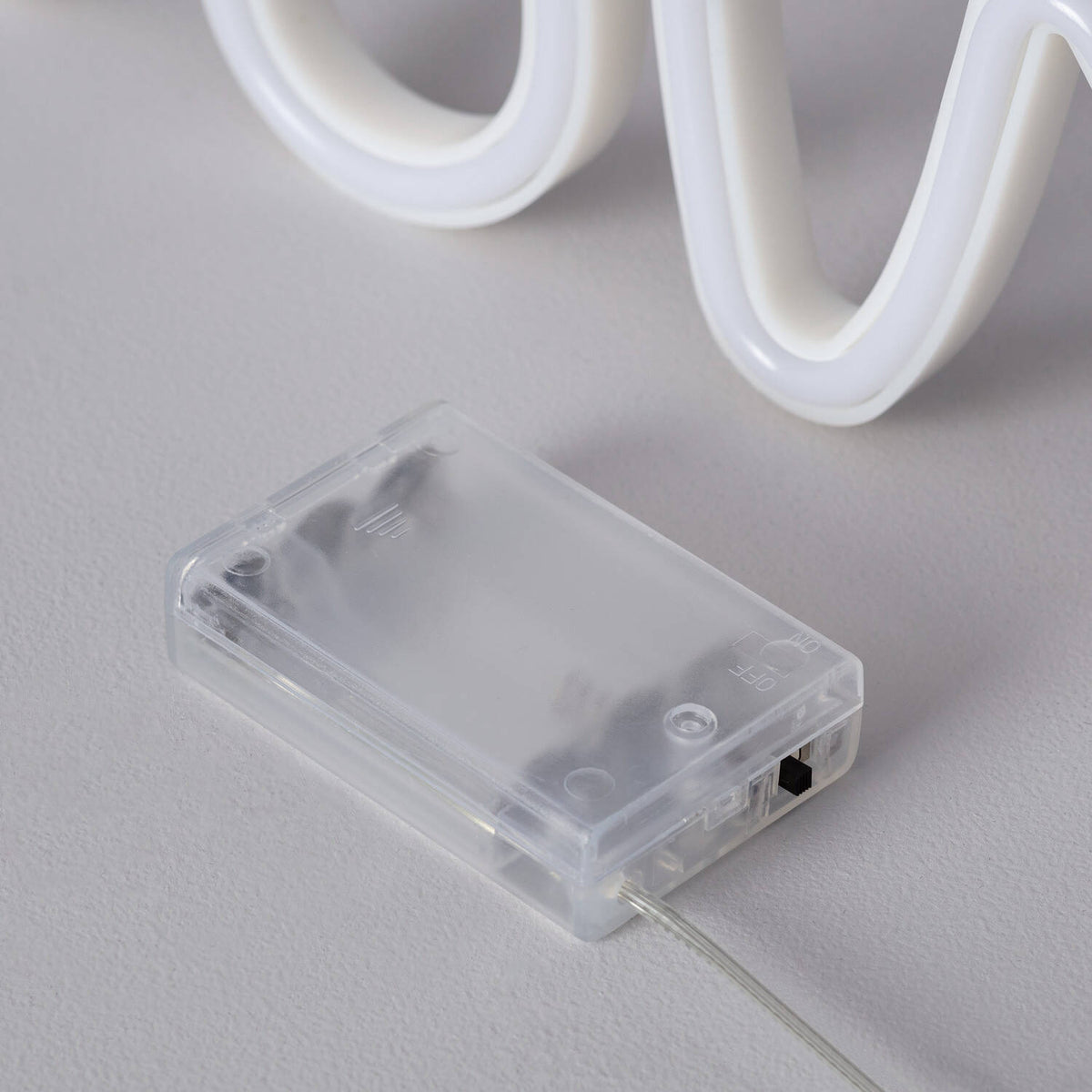 Abravo neon lamp op batterijen
