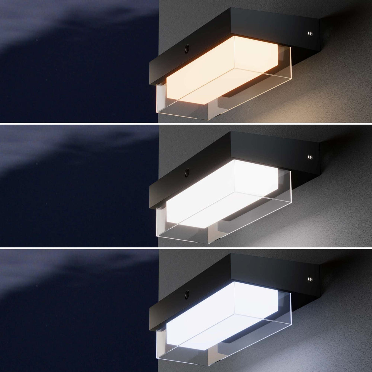 Acoravo solar buitenwandlamp