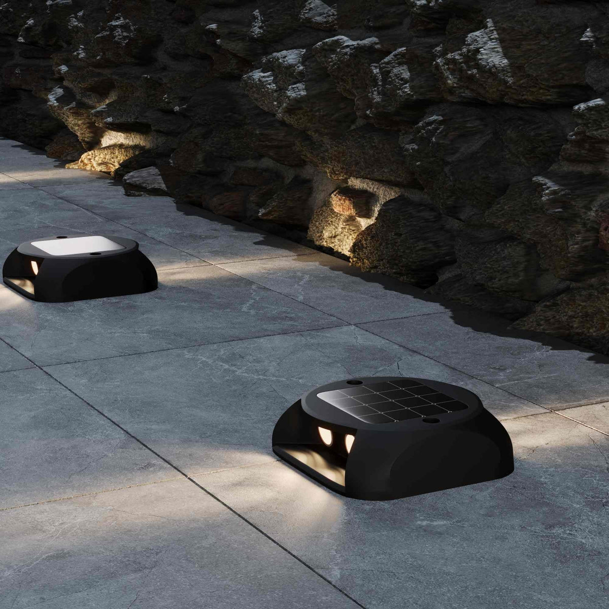 Latiraro solar buitenwandlamp